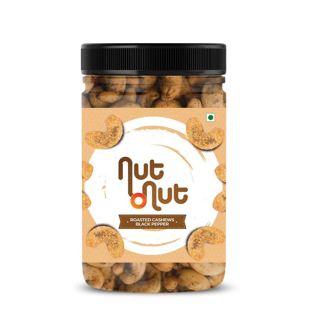 Premium Black Pepper Roasted Dry Nut Cashew 250gms